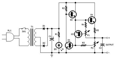 variable dc power supply rise circuit diagram super circuit diagram