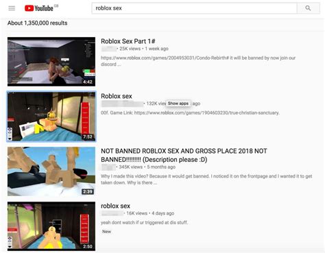 youtube porn shock as site is flooded with hardcore sex videos from roblox a video game for