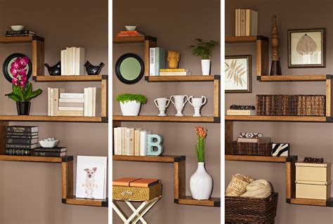 ways  arrange shelves  home  style