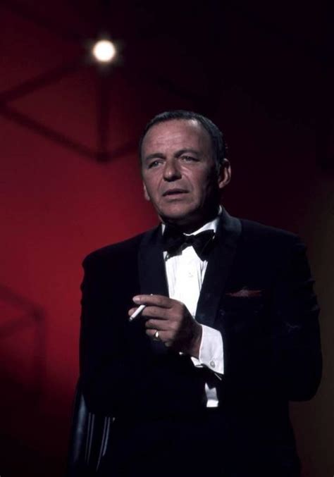 Unknown Frank Sinatra Smoking 1960s Photograph At 1stdibs