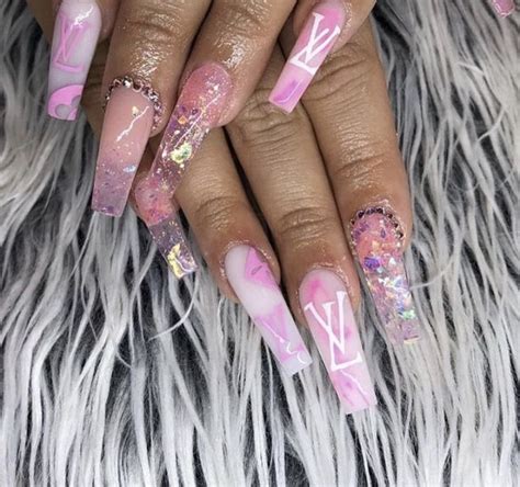 Pin By Em On Sister Stylin Long Acrylic Nails Birthday Nails 21st