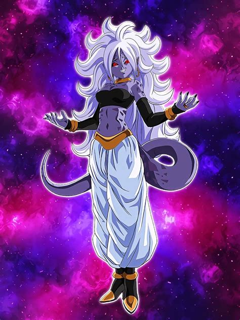 Majin Android 21 Dragon Ball Artwork Anime Dragon Ball Z