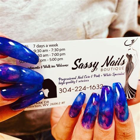 sassy nails spa  weirton sassy nails spa  park dr weirton