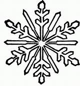 Schneeflocke Ausmalbild Snowflakes Clipartmag Getcolorings sketch template