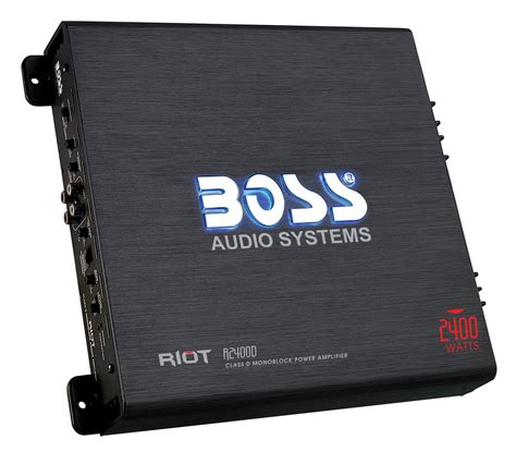 boss audio  riot  watt    ohm stable class