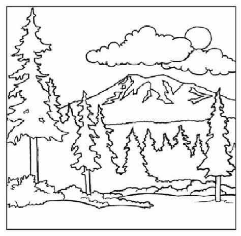 mountain coloring page children coloring pages printable vbs