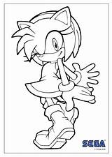 Coloring Rush Gold Pages Getcolorings Sonic sketch template