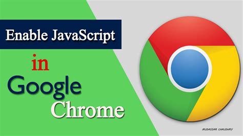 enable javascript  google chrome youtube