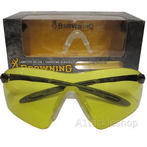 browning improved claybuster shooting glasses bagnall and kirkwood