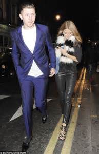millie mackintosh slips into sexy leather skinnies for