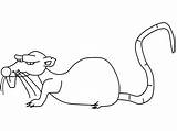Rats Coloringhome Ko sketch template