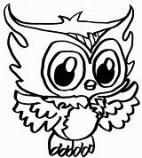 Coloring Pages Owl Cute Printable Things Monster Color Baby Print Drawing Owls Easy High Watercolor Colouring Getcolorings Clipart Drawings Sheets sketch template