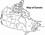 Canada Map Printable Coloring Drawing Carte Maps Du Kids Province Pages Provinces Territories Template Ontario Géographique Colouring Canadian Geographique Activities sketch template