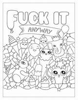 Coloring Pages Adult Sweary Choose Board Books sketch template
