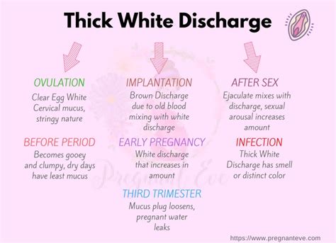 discharge thick vaginal white porn clip