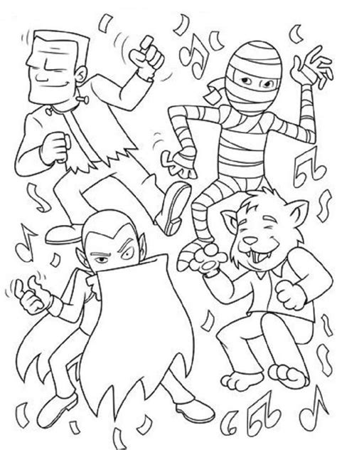 halloween crayola coloring pages monster coloring pages crayola