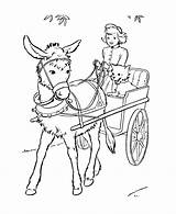 Donkey Coloring Color Pages Print Coloring2print sketch template