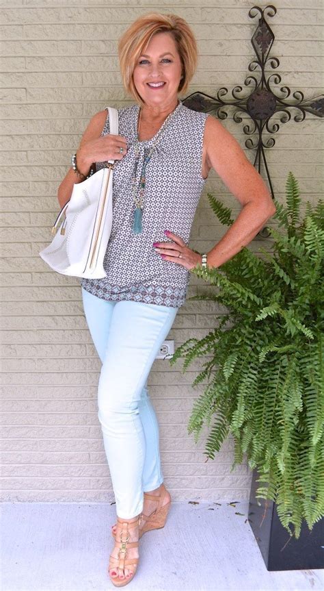 50 Is Not Old Shades Of Mint Summer Jeggings Fashion Over 40