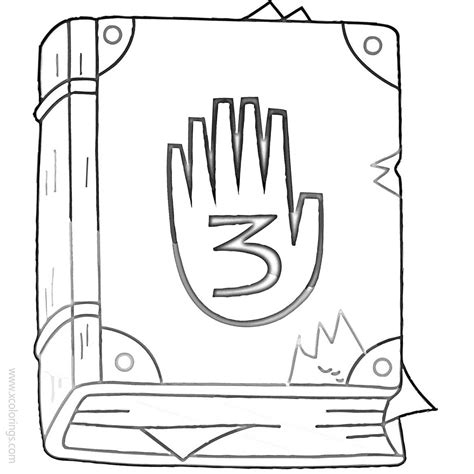 gravity falls coloring pages diary xcoloringscom