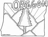 Oregon Coloring Pages State States United Sheets Printable Color Doodle Doodles Mediafire Alley Getcolorings Fun Sponsored Child sketch template