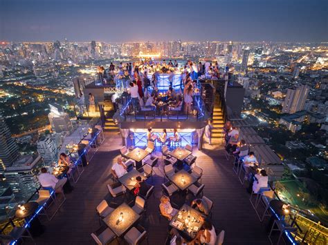 曼谷悅榕莊banyan Tree Bangkok 高60樓賞曼谷夜景