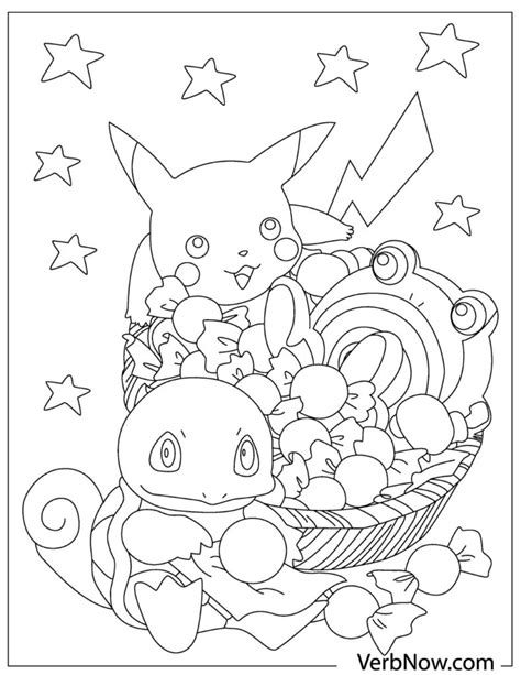 pokemon coloring pages   printable  verbnow