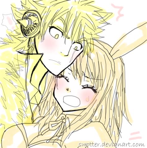 Laxus And Lucy By Swotter On Deviantart