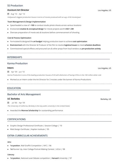 page resume template innovative  page resume format