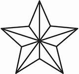 Estrella Nautical Trazo Icono Golpe Stroke Vexels sketch template