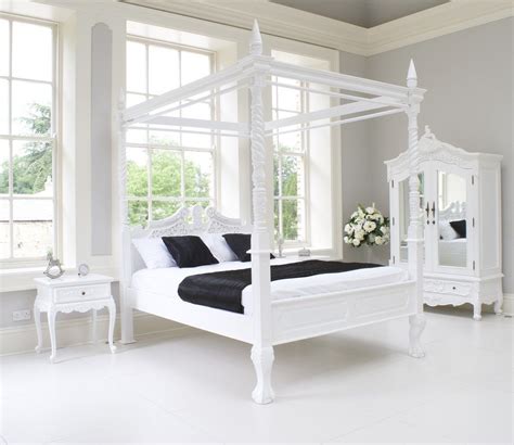 french beds  poster chateau bed  white  poster