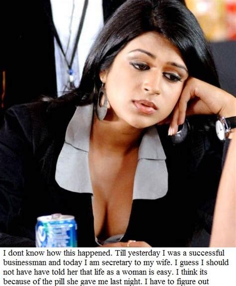 indian tg captions being wife s secretary