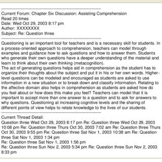 informal discussssion research paper  informal discussssion