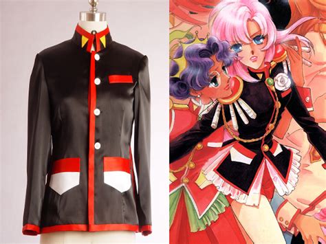 Revolutionary Girl Utena Cosplay Utena Tenjou Black Duelist Costume