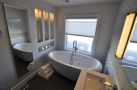 recessed robern cabinet custom recessed accent niches  tub  lighting bathroom
