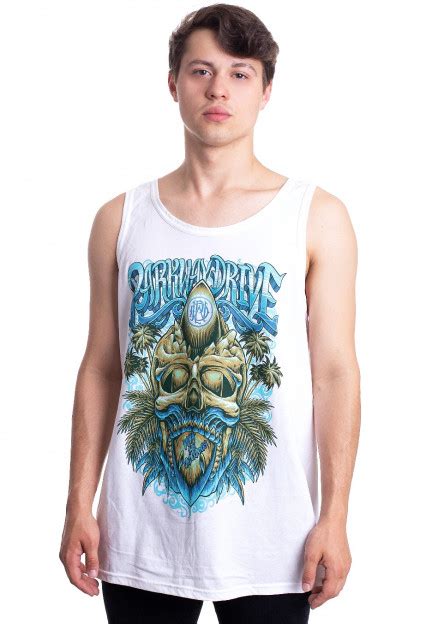 parkway drive wave chaser white tank impericon us