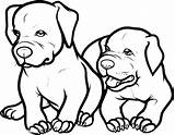 Coloring Pages Pitbull Dog Puppy Baby Two Cute Box Jack Drawing Adorable Puppies Face Printable Color Getdrawings Getcolorings Staffordshire Bull sketch template