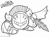 Knight Meta Kirby Coloring Pages Charfade Printable Color Kids Print Getcolorings Deviantart Friends sketch template
