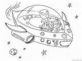 Alien Coloring Pages Coloring4free Cute Space sketch template