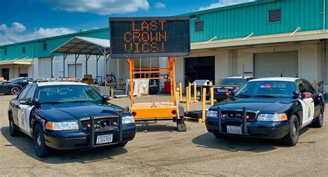 final ford crown victoria interceptor retired  california highway patrol carscoops