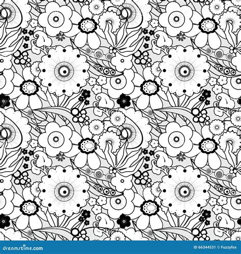 coloring page book  decorative seamless ornamental elements stock