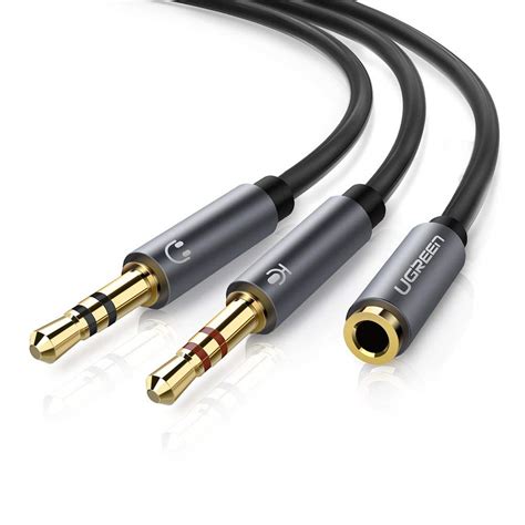 mm female   male audio cable black surovi enterprise