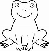 Frog Amphibian Coloring Stay Wecoloringpage sketch template