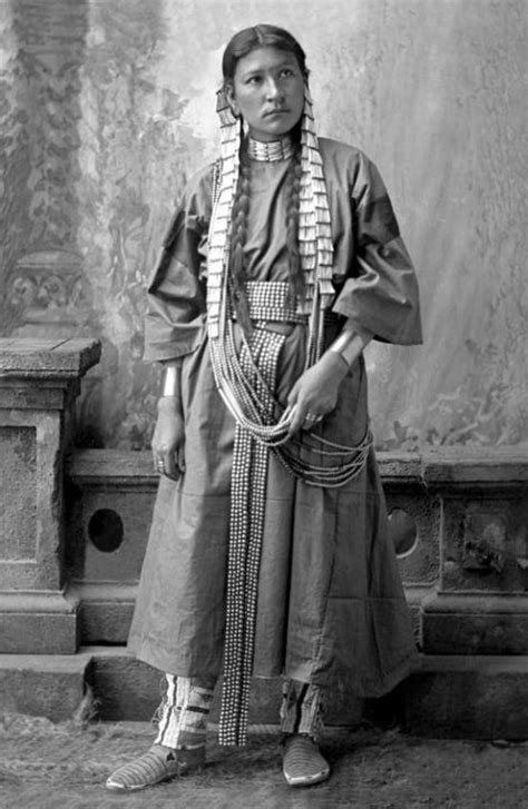 Dakota Woman Photographed By D F Barry Native