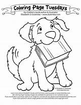 Coloring Pages School Dog James Age Book Violence Domestic Colouring Susan Anthony Peach Giant Library Open Harden Cliparts Color Printable sketch template