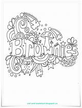 Brownies Doodle Girl Brownie Activities Guides Scout Guide Owl Scouts Promise Toadstool Printables Sparks Colouring Meeting Badges Sheet Law Logo sketch template