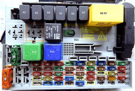 zafira  relay diagram