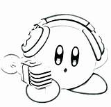 Kirby Coloring Pages Getcolorings Color Getdrawings sketch template