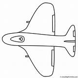 Airplane Coloring Pages Simple Kids Military Airplanes Print Transportation Clipart Printable Fighter Easy Procoloring Cliparts Use Library Presentations Projects Websites sketch template