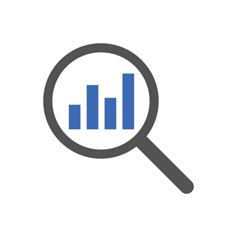 market research icon vector illustration market analysis icon