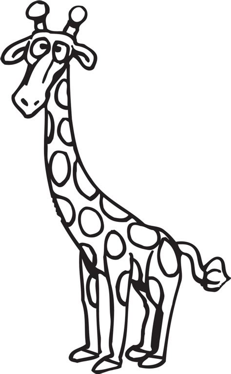 giraffe coloring pages coloring pages  print